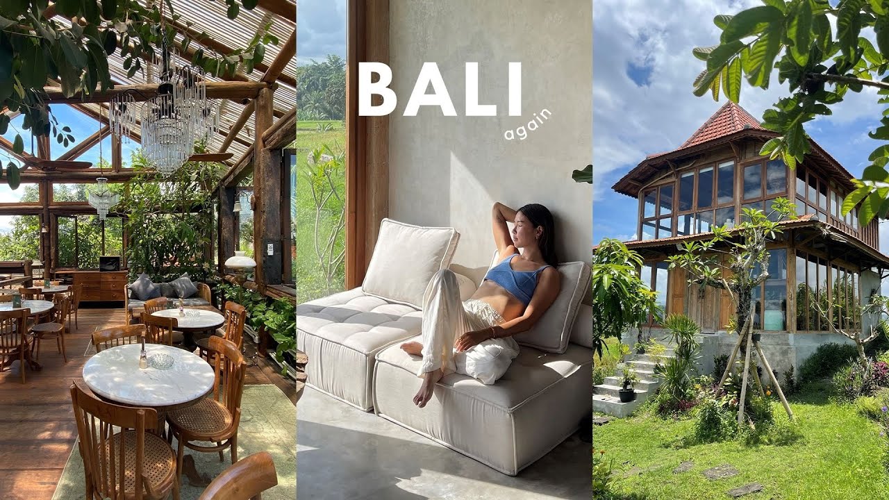 travel vlog | bali from my pov, favourite places to hangout and scenic airbnbs 🏠✨
