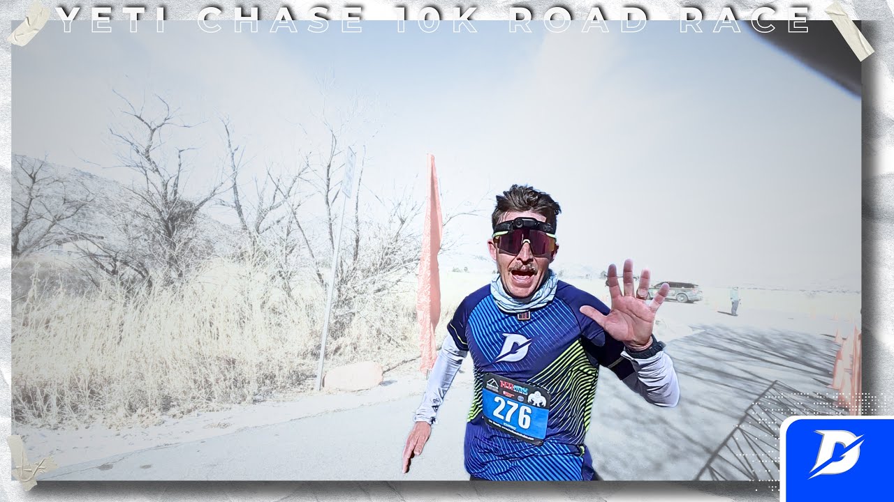 Лучшие моменты зимнего бега: отчет о забеге Yeti Chase 10k – подъем на 91 метр, скользкие тропы и...