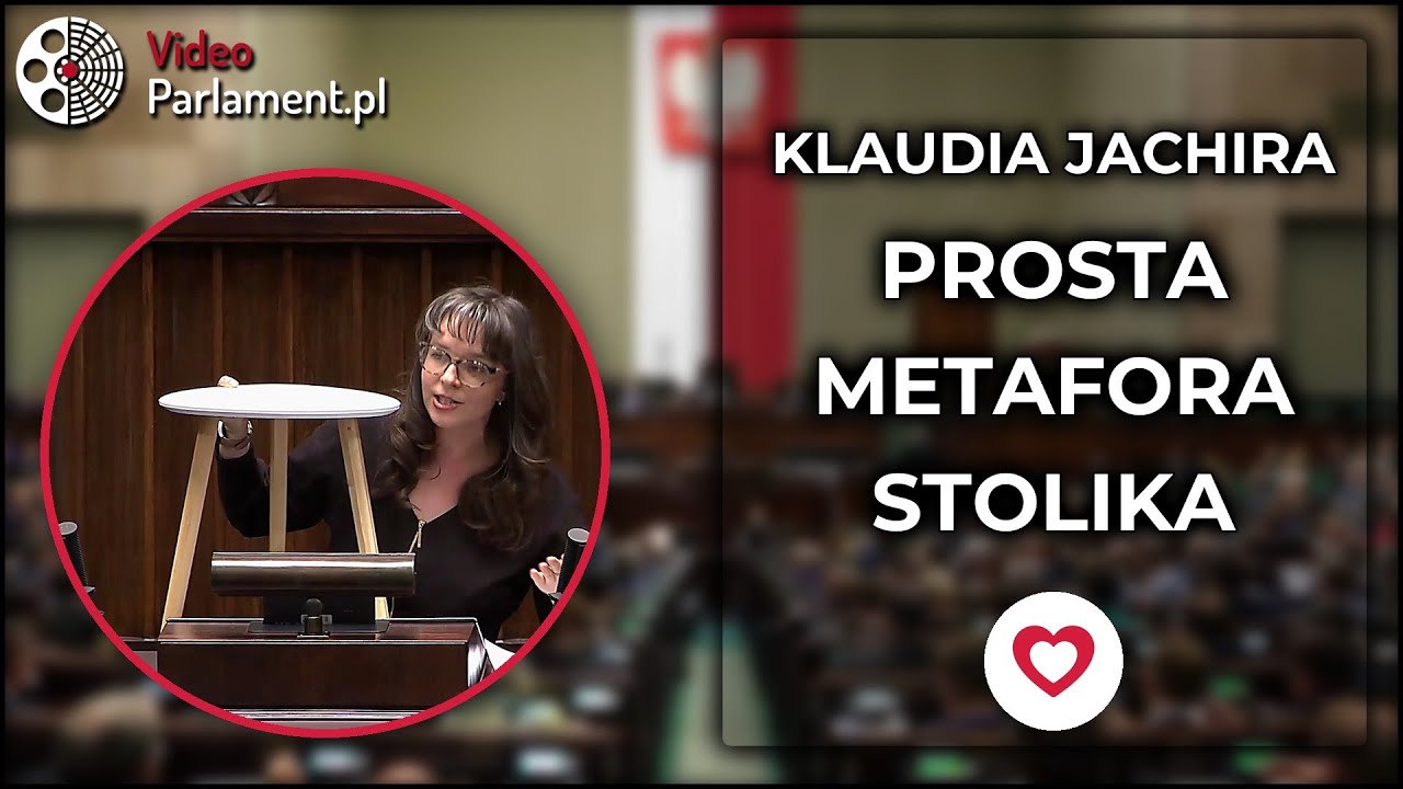 Klaudia Jachira - Tr&oacute;jpodział to stolik. Nie do ruszenia