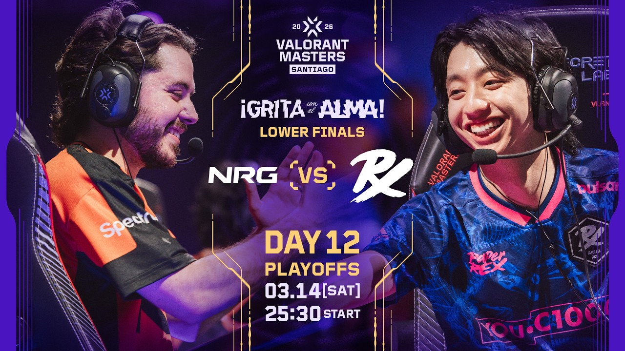 VALORANT Masters Santiago 2026 - Lower Finals - Day 12