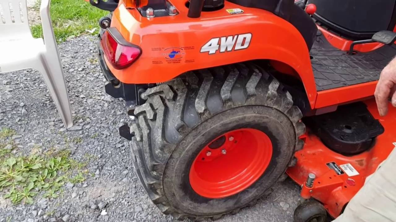 Some Changes Made On BX 25D, Such As Turning Up The Hydraulics
