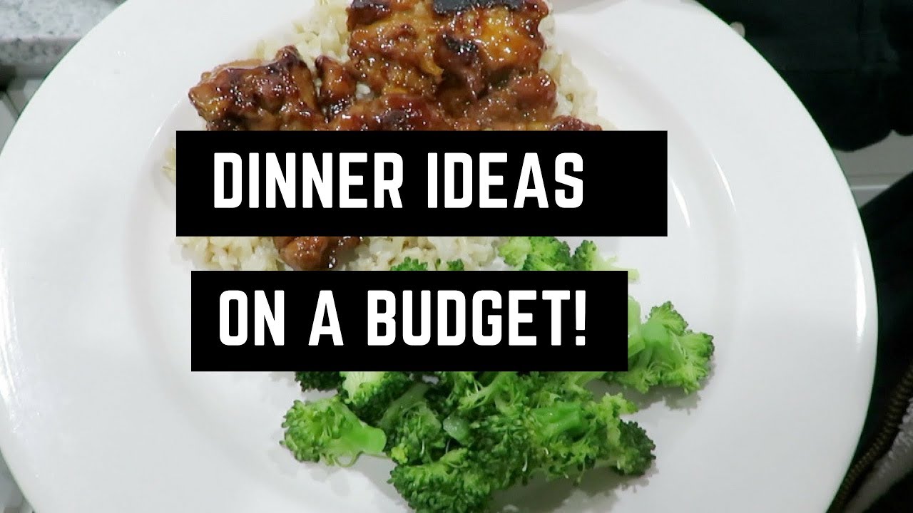 Weekly Dinners on a BUDGET | 3.28.19