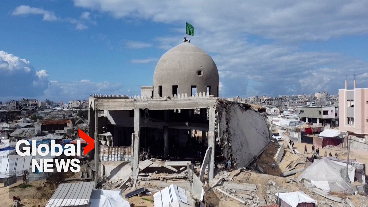 Gazans hold first Friday prayers since Israel-Hamas ceasefire