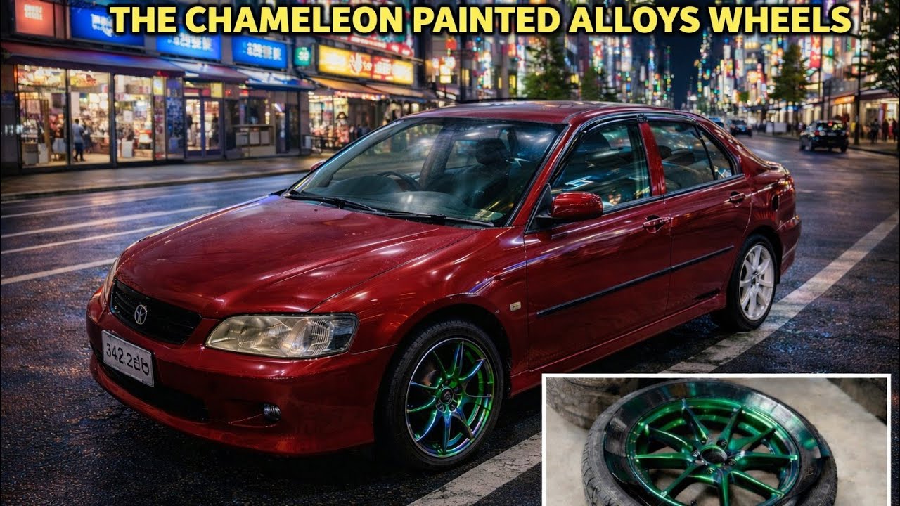 3 COLOURED ALLOY WHEELS | REPAINT ANY ALLOY WITH OUR SPECIAL GRADE OF CHAMELEON SHADE ONLY WITH US 🔥