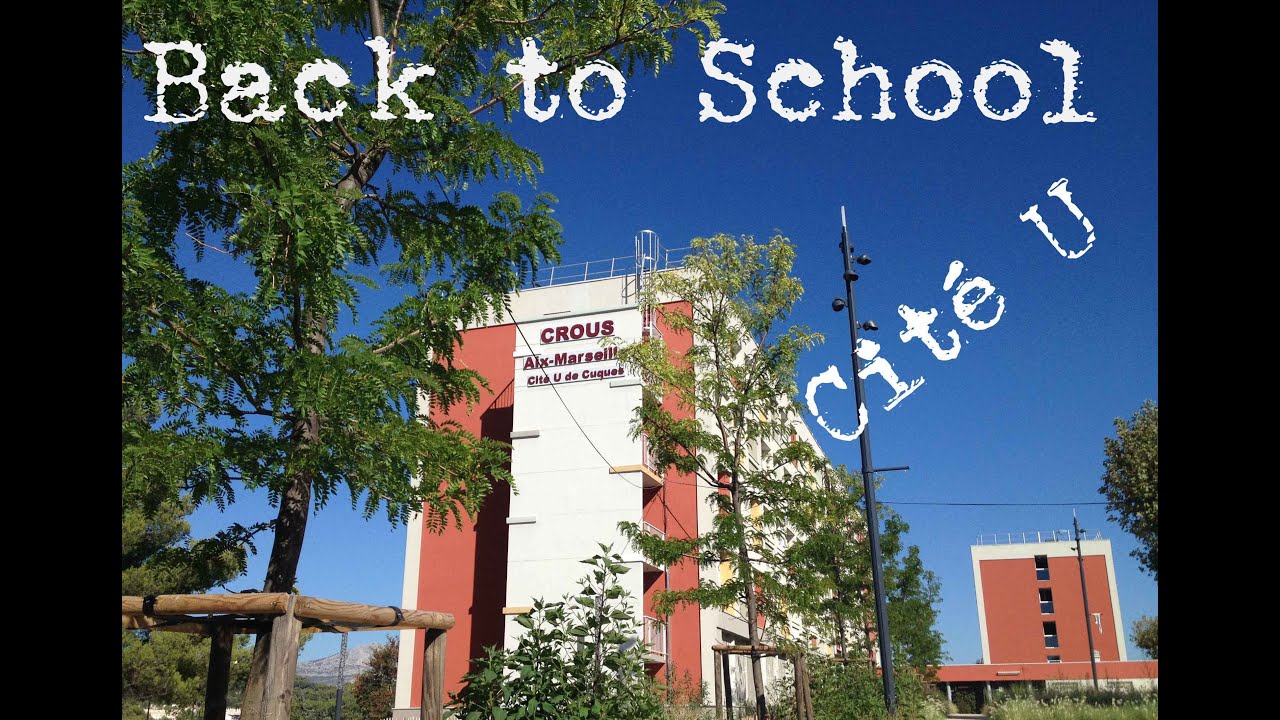 Back to School - Cit&eacute; Universitaire (Cuques, Aix-en-Provence)