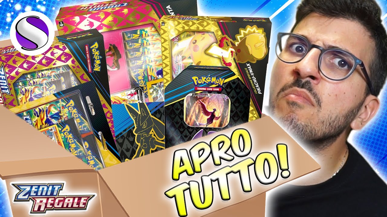 NON DOVEVA SUCCEDERE - APRO OGNI COLLEZIONE di ZENIT REGALE - Carte Pokemon