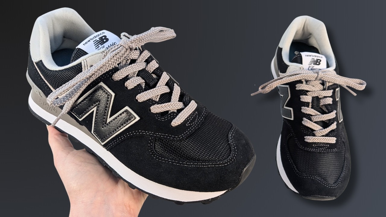 HOW TO LACE NEW BALANCE 574 (STANDARD WAY)