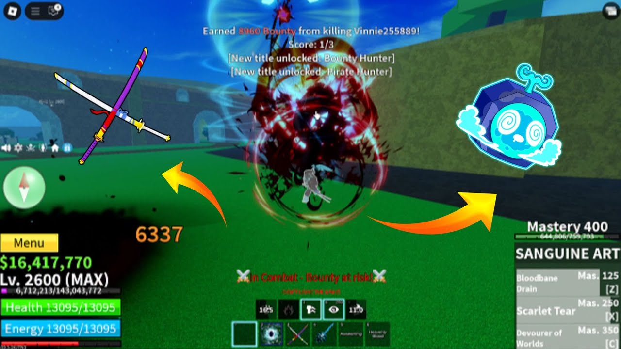 Reaching 5m bounty with PORTAL!! | Blox fruit