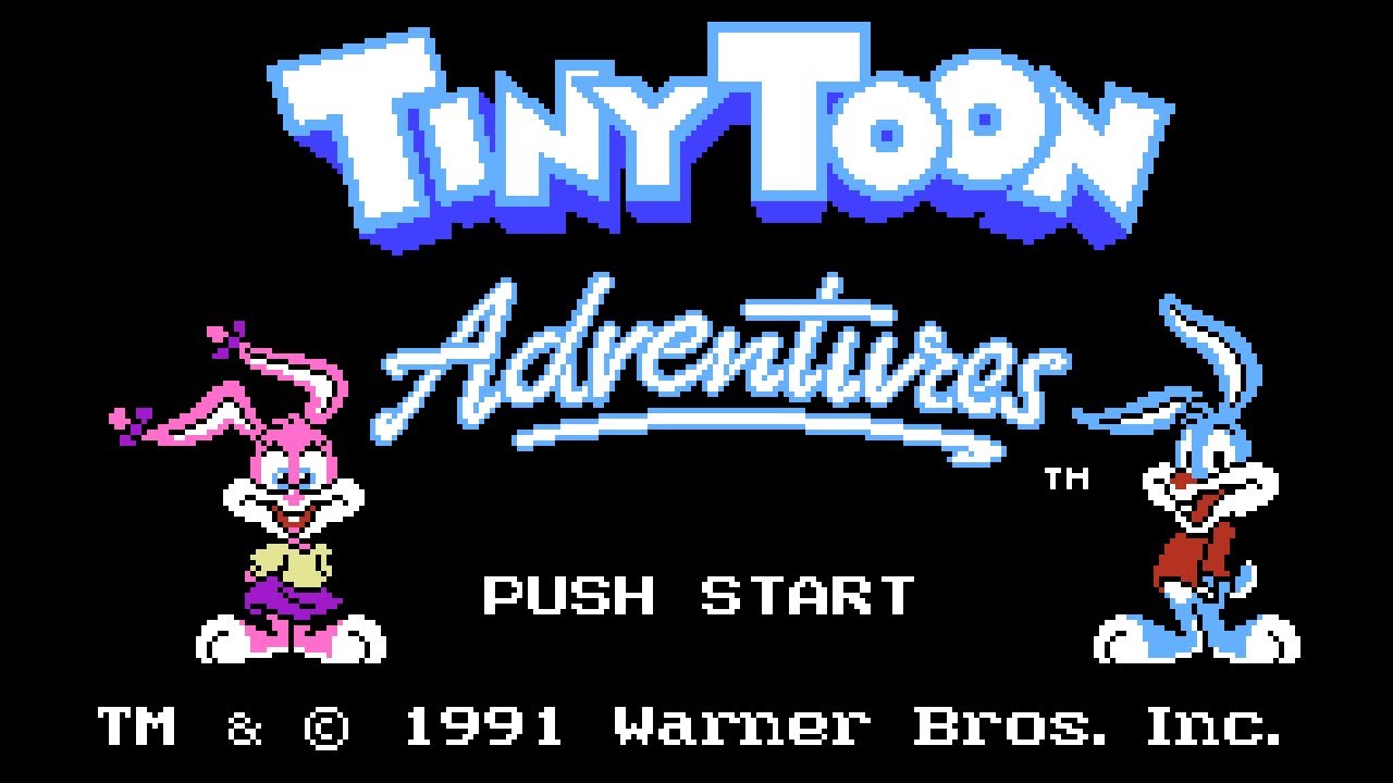 Tiny Toon Adventures (Konami, 1991) - NES Gameplay