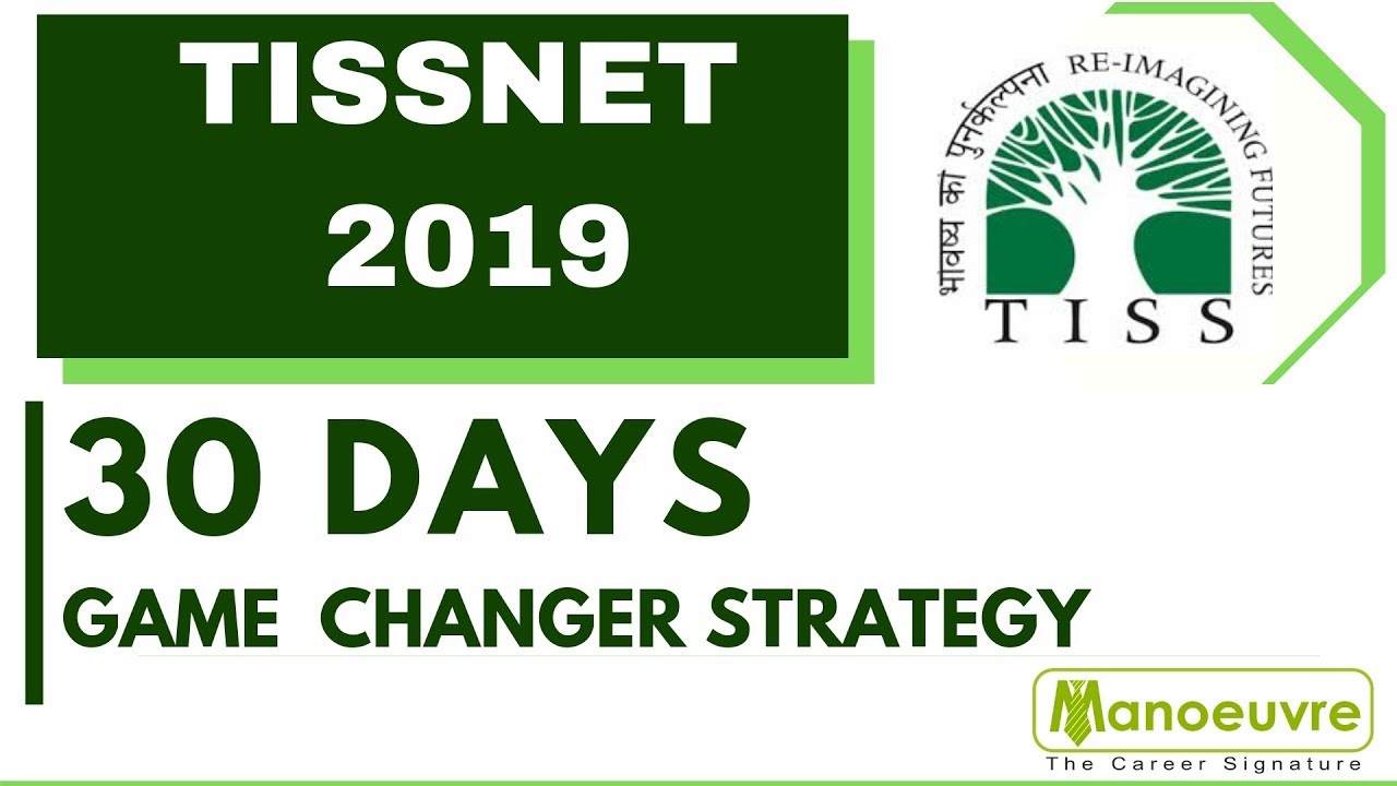 TISSNET 2019 - 30DAYS  GAME CHANGER STRATEGY