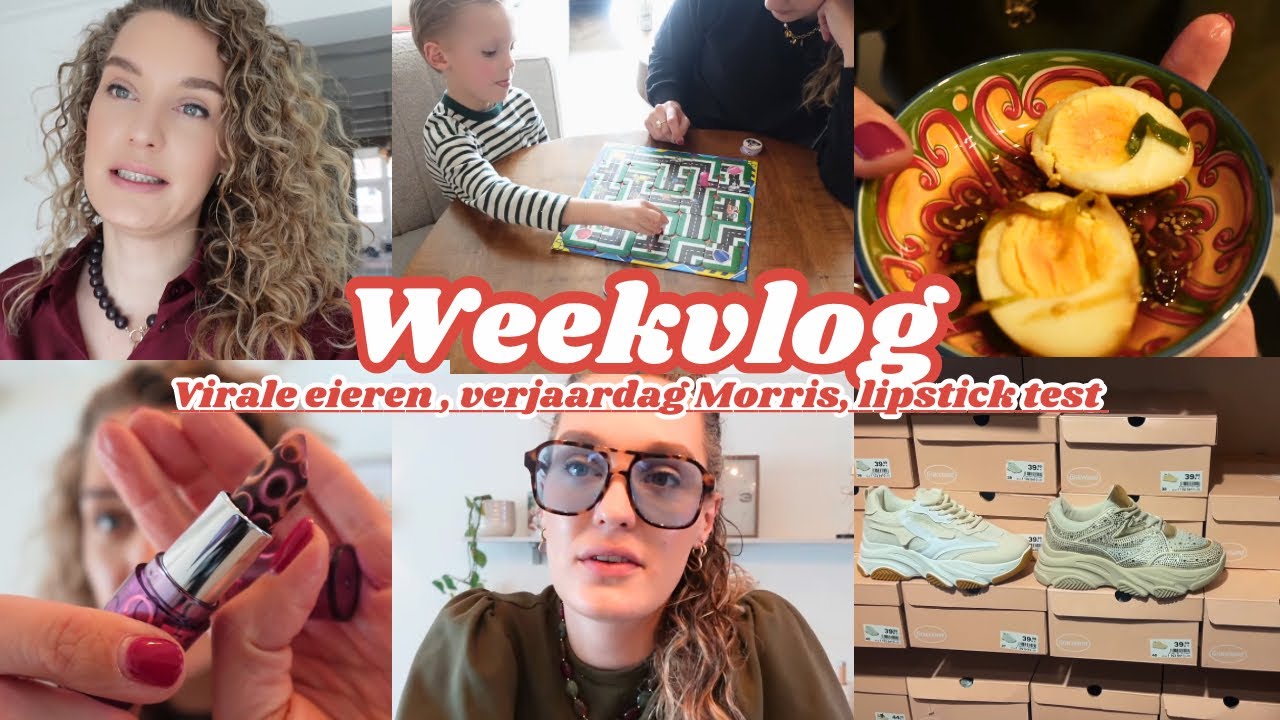 RONDJE KRUIDVAT&KWANTUM, JOHN BEERENS EVENT & VIRAL SOY EGGS MAKEN | Weekvlog | Zeg maar Fem