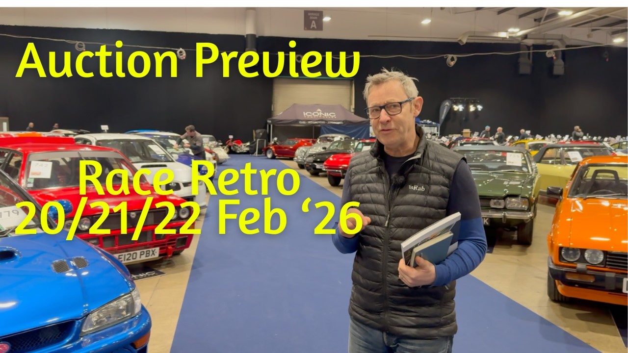 Auction Preview - Iconic - Race Retro Collectors Cars - Which would you buy?