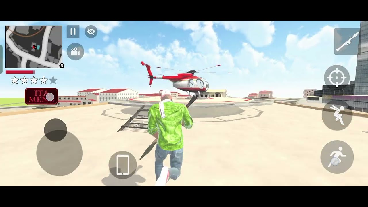 “GTA Mobile ACTION 🔥 | Franklin vs Police Helicopter Chase!”