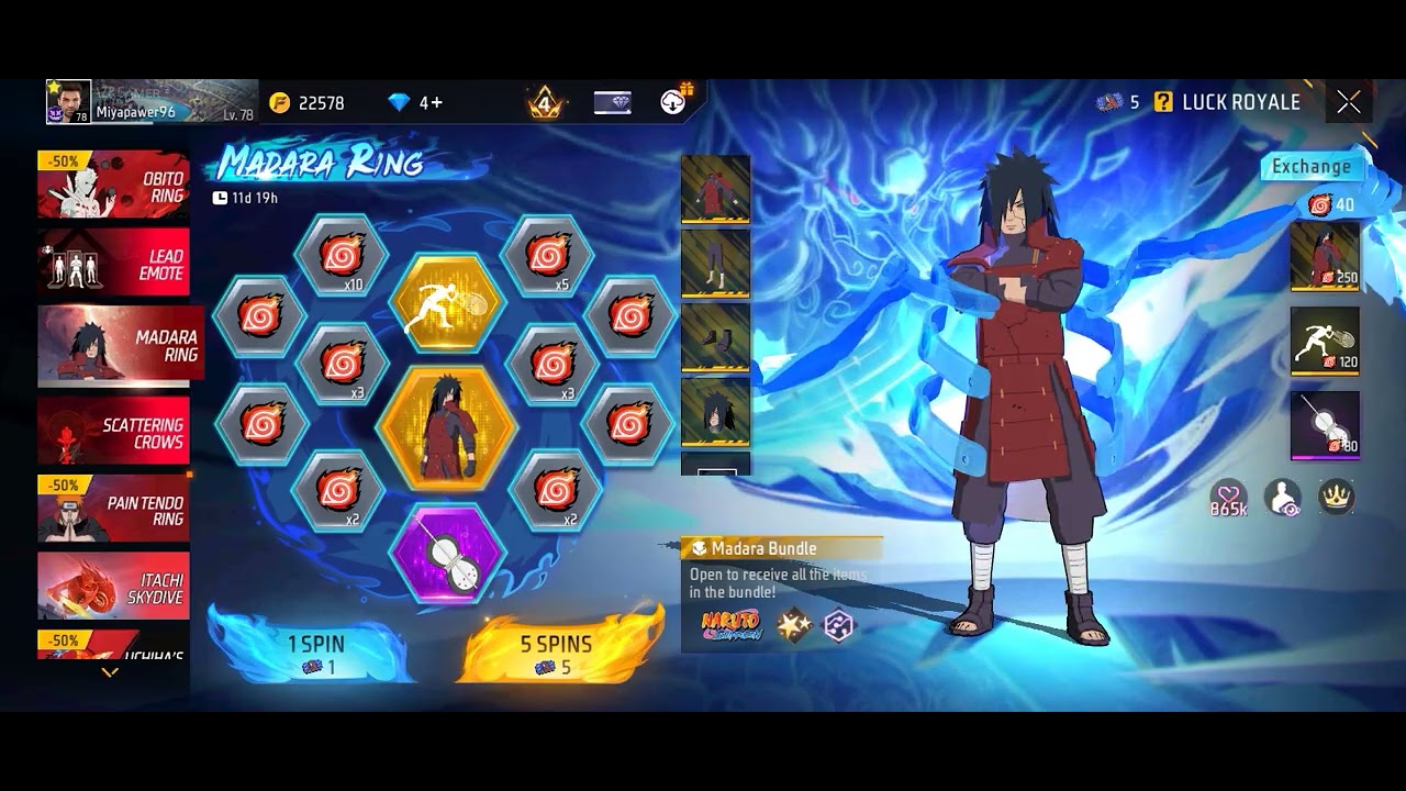 Naruto bandal spin me nikla ya nhi
