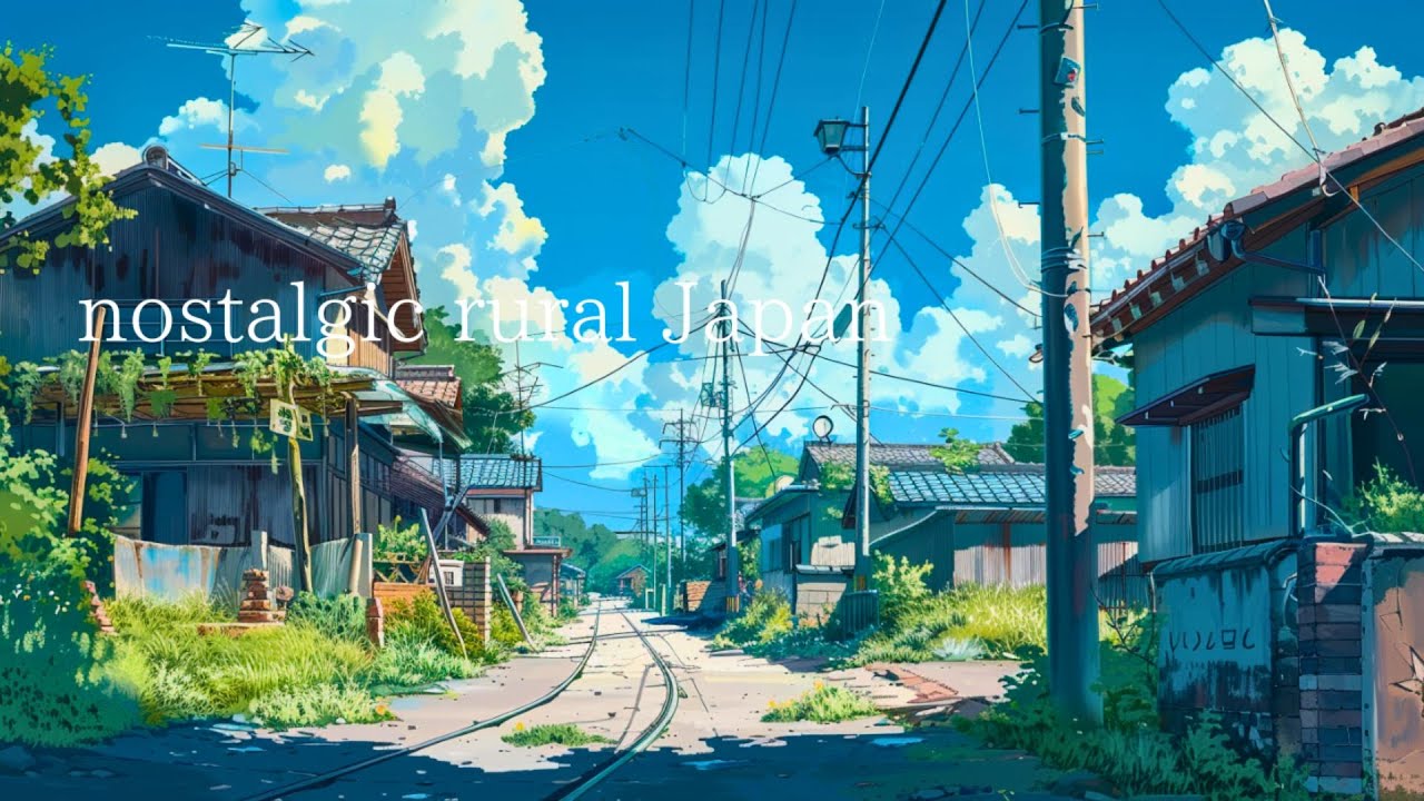 nostalgic rural Japan| Felt Piano Playlist