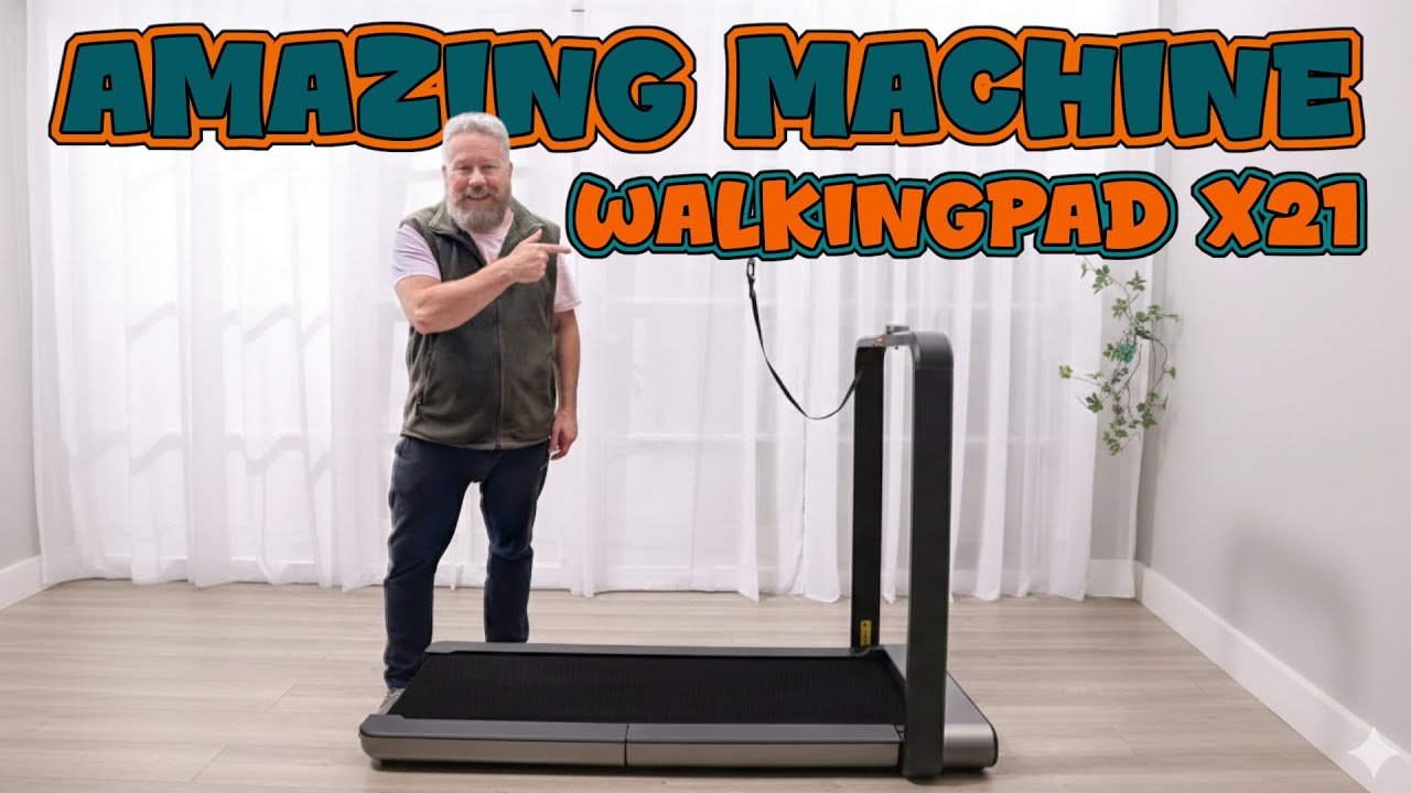 WalkingPad X21: Идеальная складная беговая дорожка для домашних тренировок! — подходит для тренир...