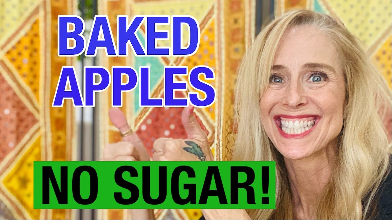 Baked Cinnamon Apples - No Sugar!!
