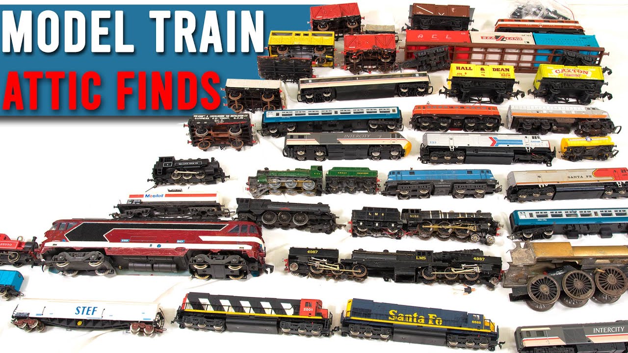 Unboxing Model Railway Attic Finds | Model Train Graveyard