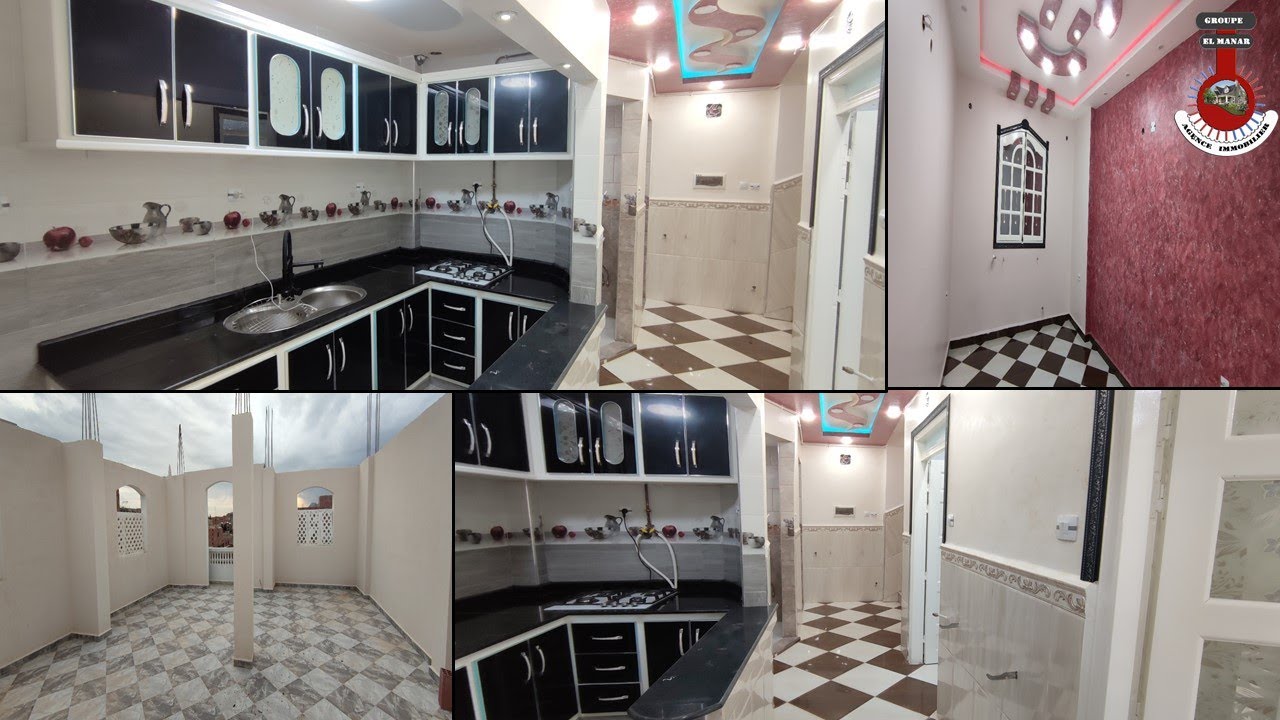 📍منزل 🏠 للبيع بناء جديد ✅ 70م² ذو واجهتين 1♻️طابق ارضي+1📍كشيدة باتنة♻️