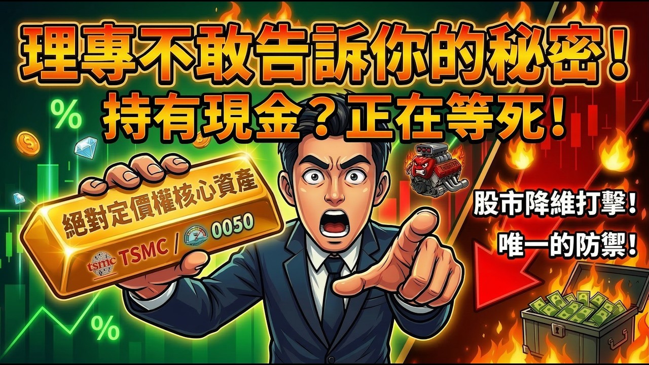 【你被教科書洗腦了】華爾街兩大血腥騙局：美債送分題與戰爭崩盤論！大戶正笑著接手你的台積電🔥