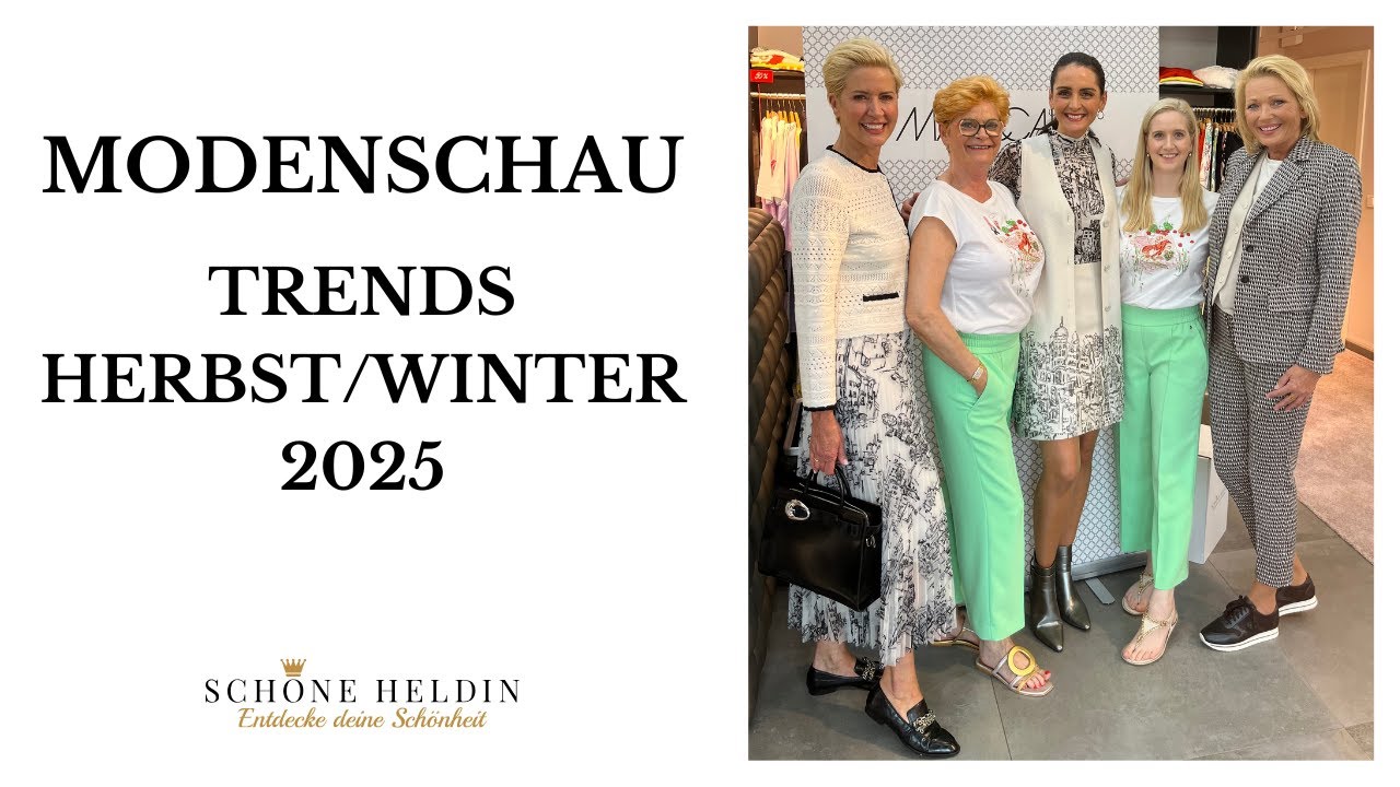 Modenschau Herbst/Winter 2025 – Trendfarben & Looks für jeden Tag