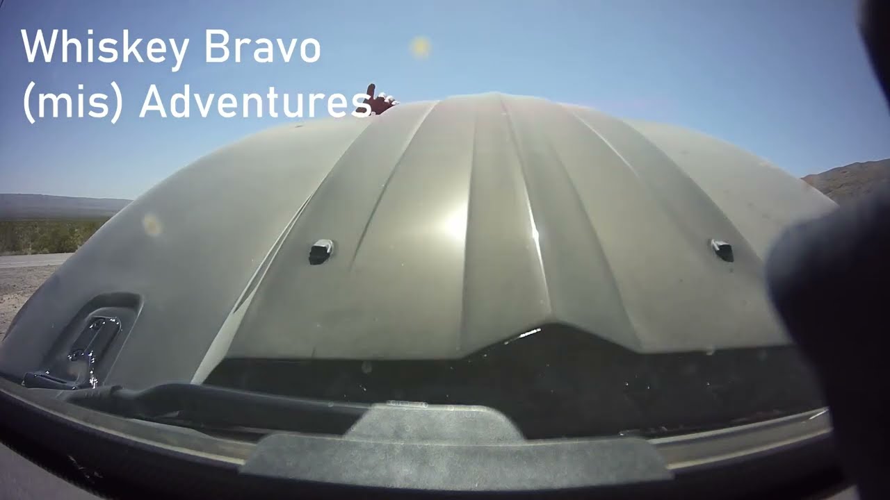 Adventure 230501 - Hood Hits Windshield Frame