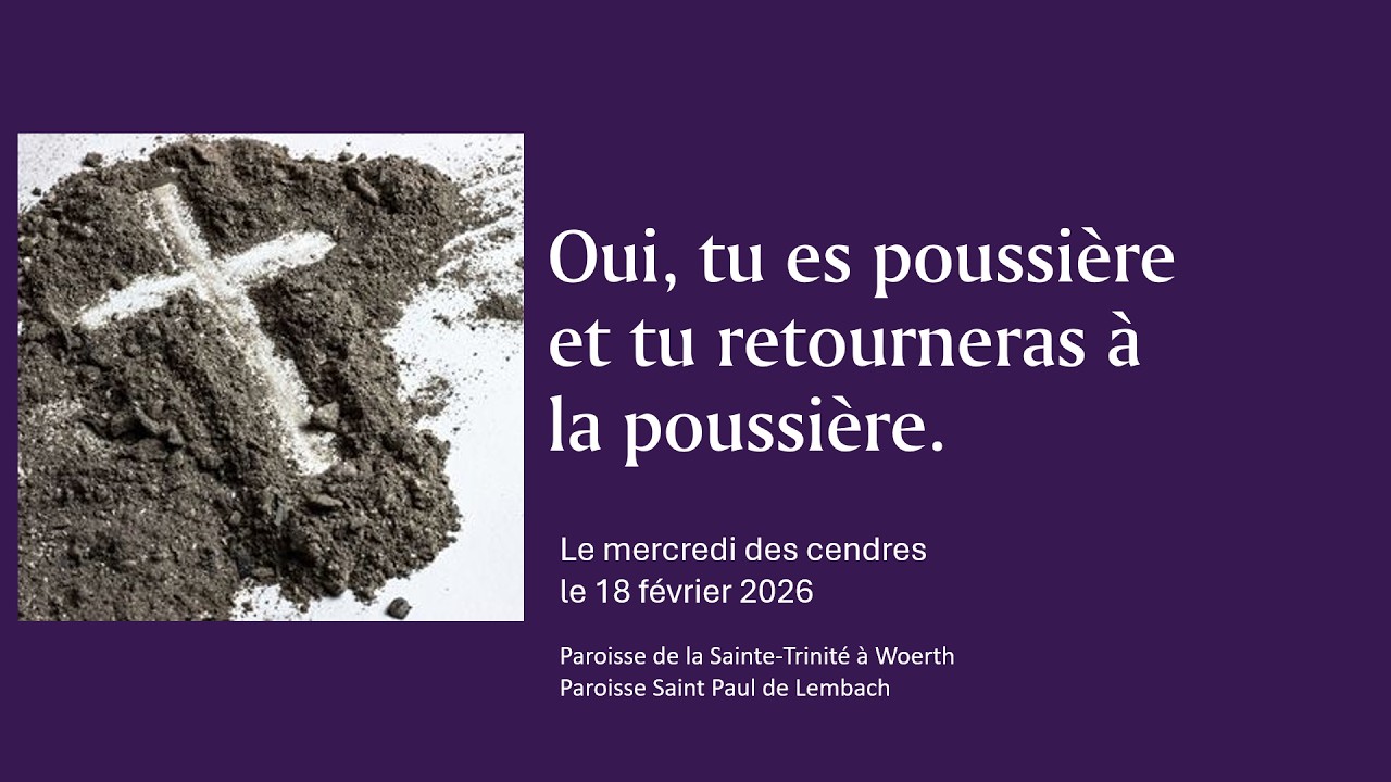 Le mercredi des cendres