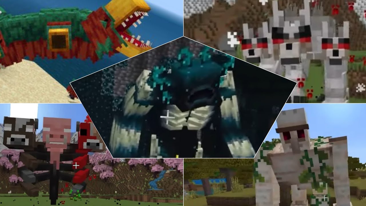 Minecraft Battle Mutants 1.0 All Bosses ( Marketplace Addon )