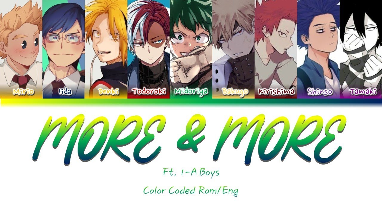 TWICE - More & More (Male Ver.) ft. BNHA Boys