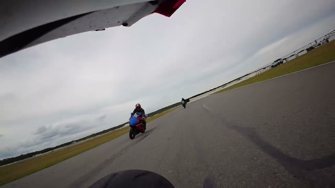 Pocono Raceway, My first track day! 2017 Ducati Panegali 959 rear view, part 1. 