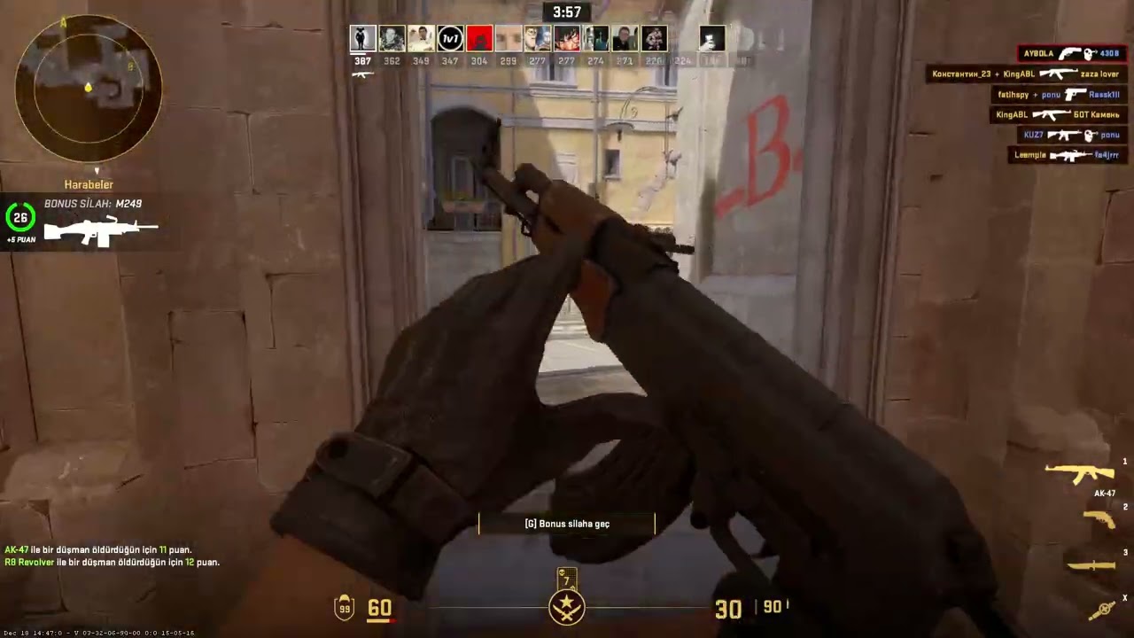 CS2 ÖLÜM, maçı GG EZ Mayonez (MVP)