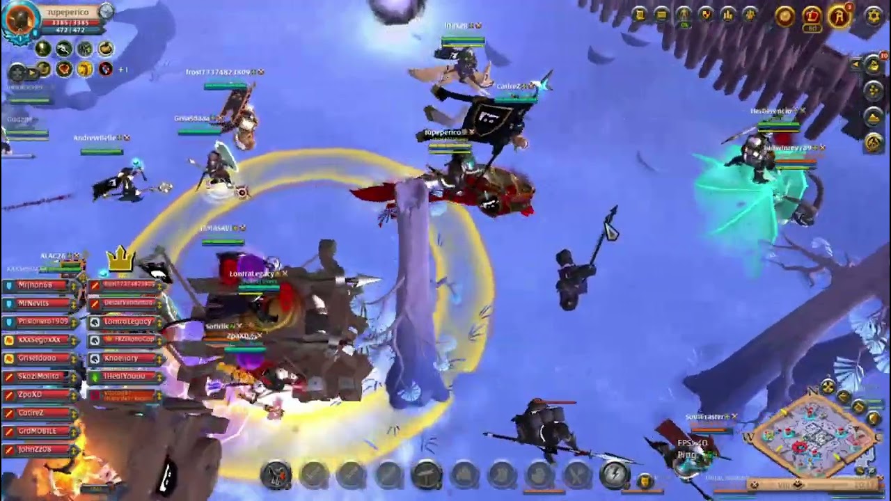 Albion Online - ZvZ - IFures vs B U R N I N (pov equilibrio)