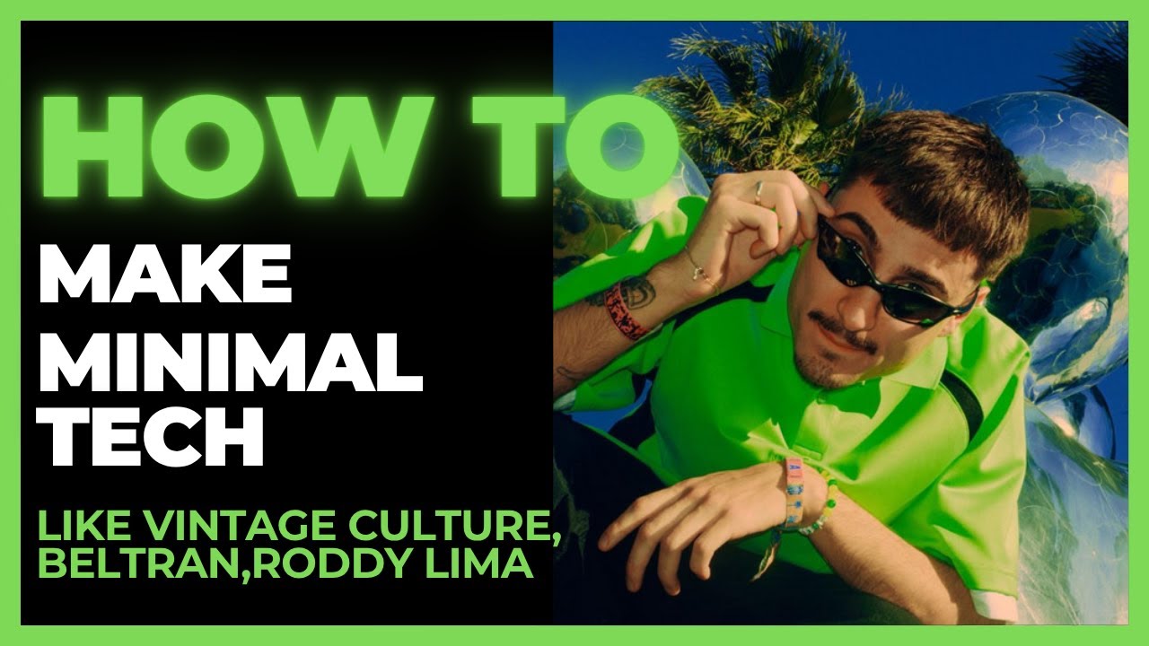 How to Make Brazilian Tech House Bass [Vintage Culture, Beltran] Samples + Presets+ Project Ableton
