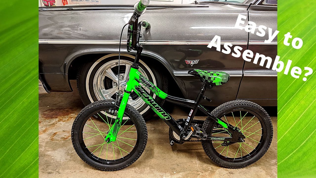 HOW TO ASSEMBLE A BOYS SCHWINN 16 INCH BIKE