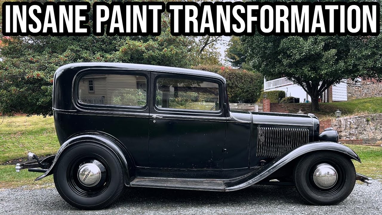 Ford Tudor 1932 года блестит как часы после 45 лет в АМБАРАХ!!!