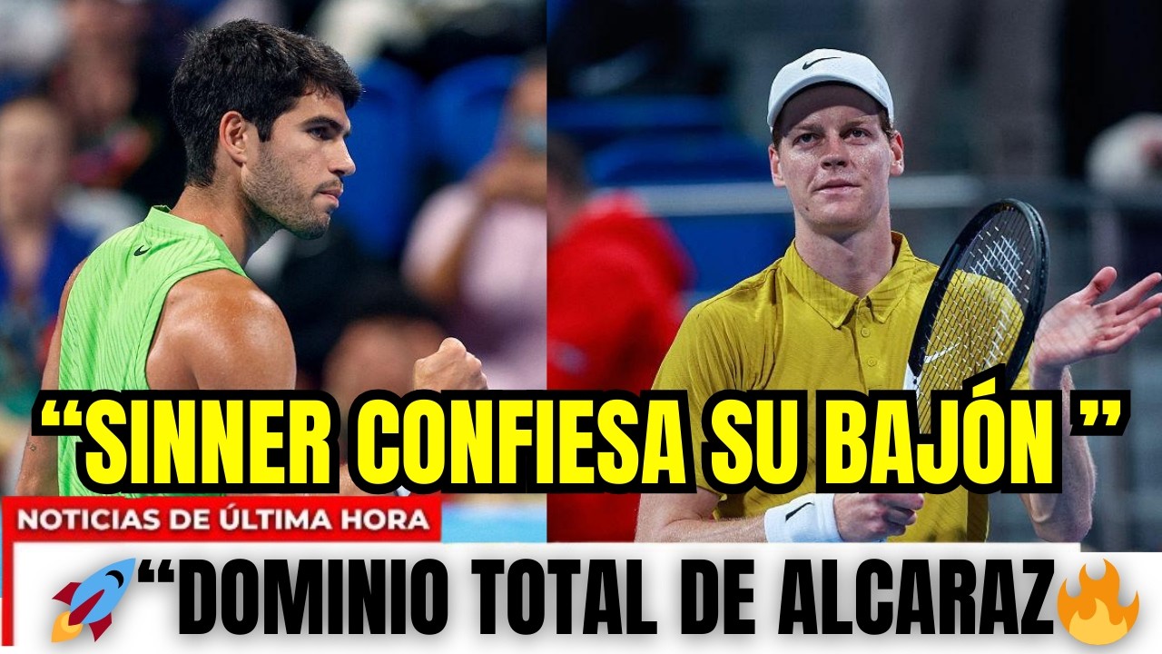 SINNER CONFIESA SU BAJ&Oacute;N EN DOHA&hellip; ALCARAZ SE ESCAPA EN EL RANKING | &iquest;CAMBIO REAL DE ERA EN 2026?