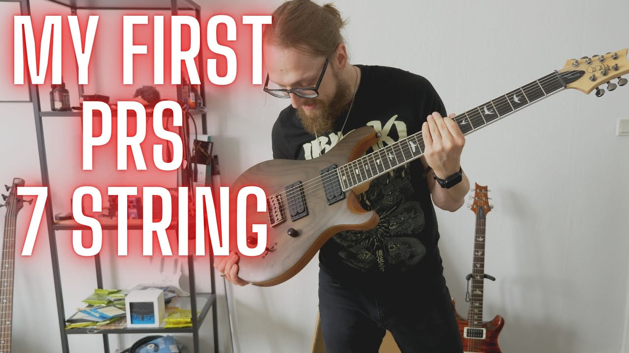 MY FIRST PRS SEVEN STRING! PRS SE MARK HOLCOMB SVN UNBOXING