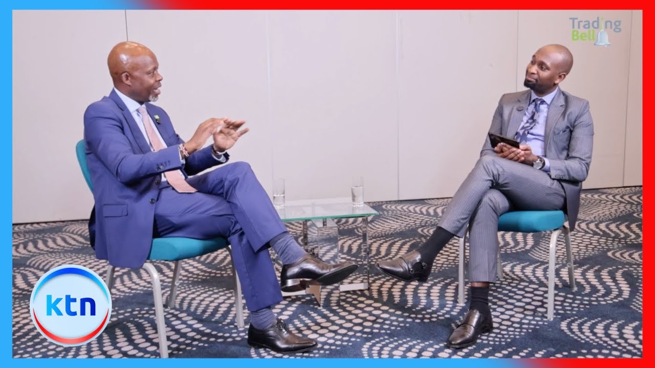 Lawrence Kimathi - Group Director of Finance, KCB Bank Group | Trading Bell