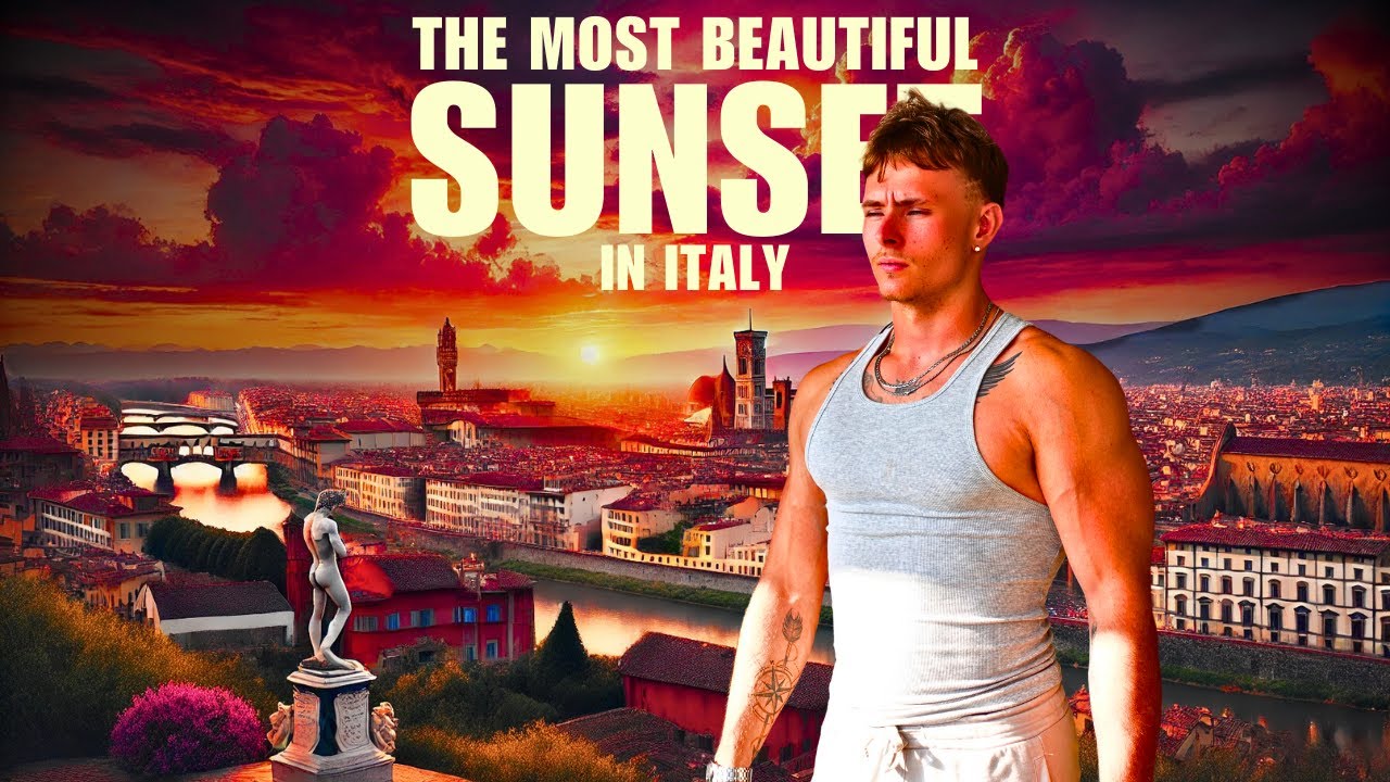 THE MOST BEAUTIFUL SUNSET IN ITALY