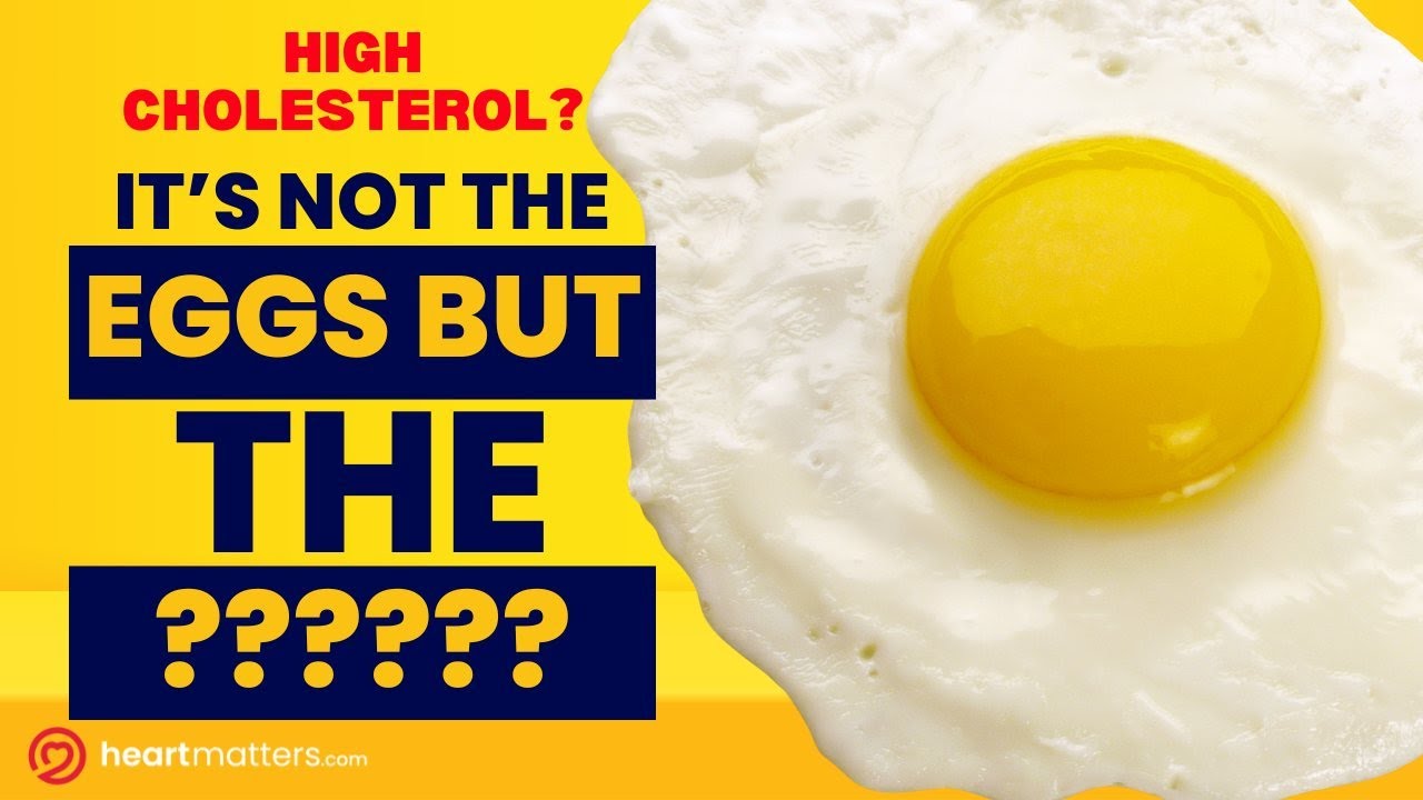 Eggs may not be the issue with your high cholesterol, but could it be the ?????? you are eating?