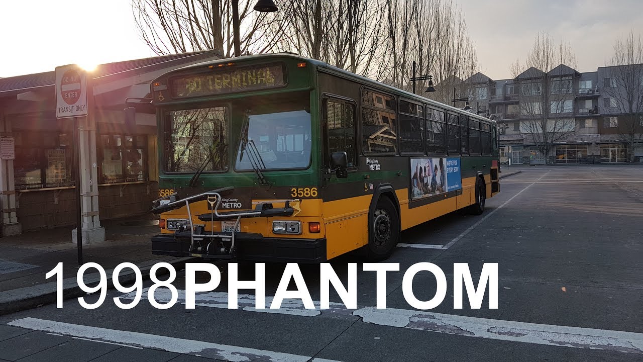 Phantom! - King County Metro 1998 Gillig Phantom No. 3586 on line 240