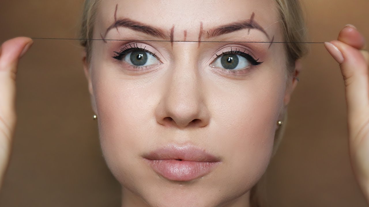 Farbowanie brwi henną / dobieranie kształtu (geometria) / Cz. 1 / Maja Ogonowska