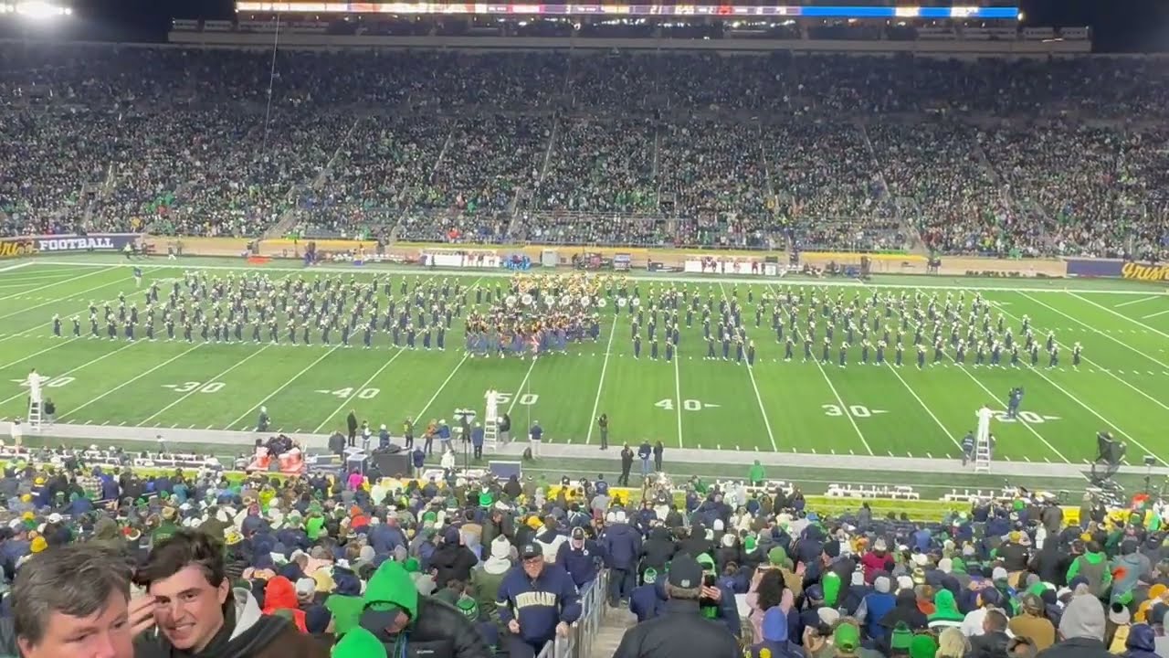 Band of the Fighting Irish - Notre Dame vs Florida State Halftime Show, 11/9/2024