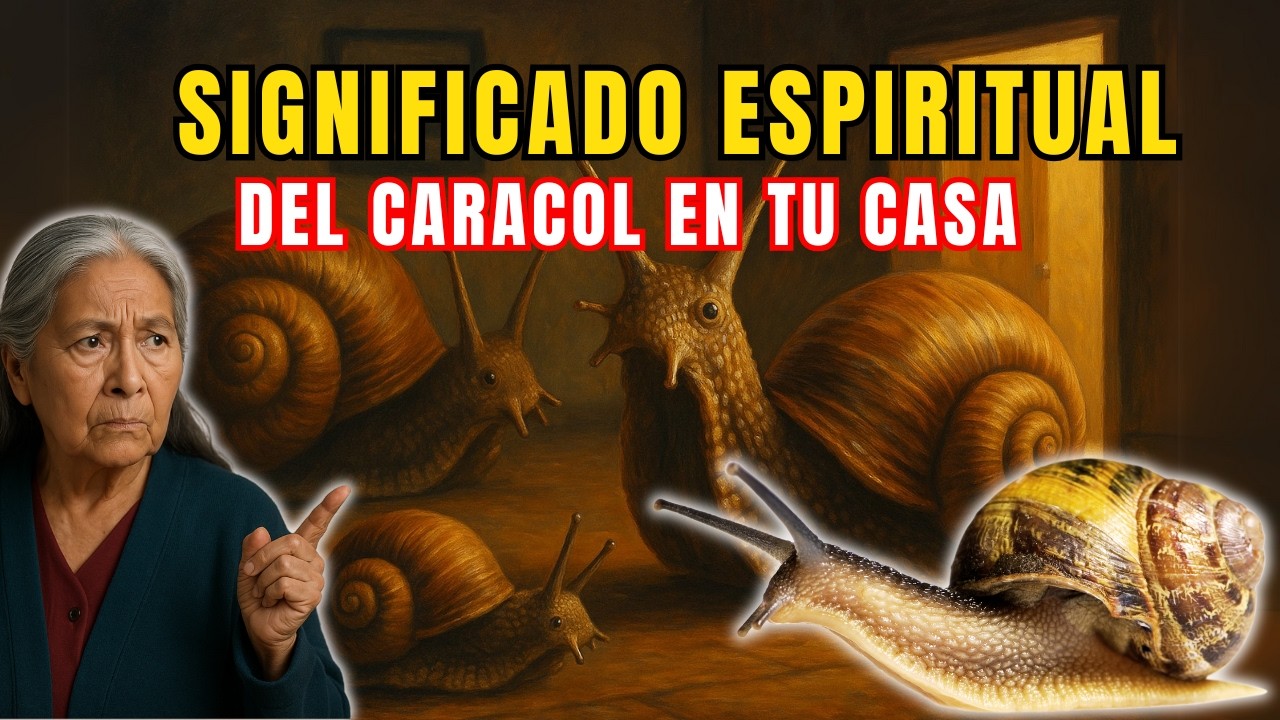 SIGNIFICADO ESPIRITUAL del CARACOL en tu casa — Una señal de que algo profundo se está moviendo!