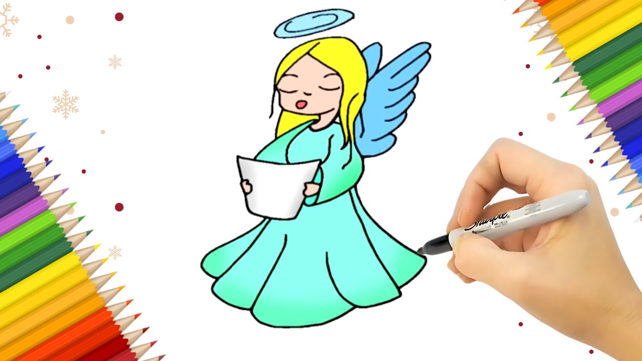 🎄HUR MAN DRAR EN JULÄNGEL - LÄTT JULDRAGNING