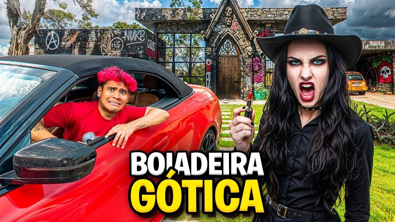 UMA BOIADEIRA G&Oacute;TICA SABOTOU A MANS&Atilde;O! * vil&atilde; do canal?