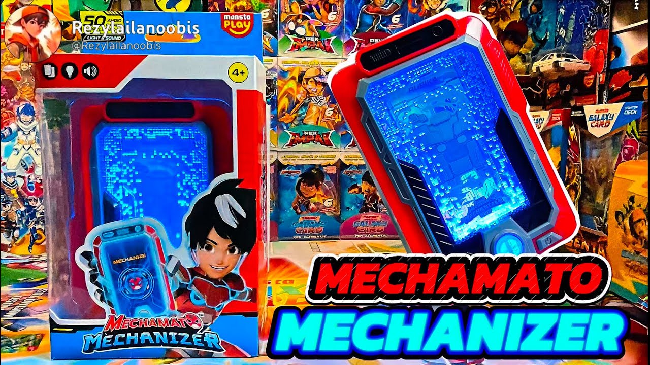 Mechamato Mechanizer Daripada Monsta!!
