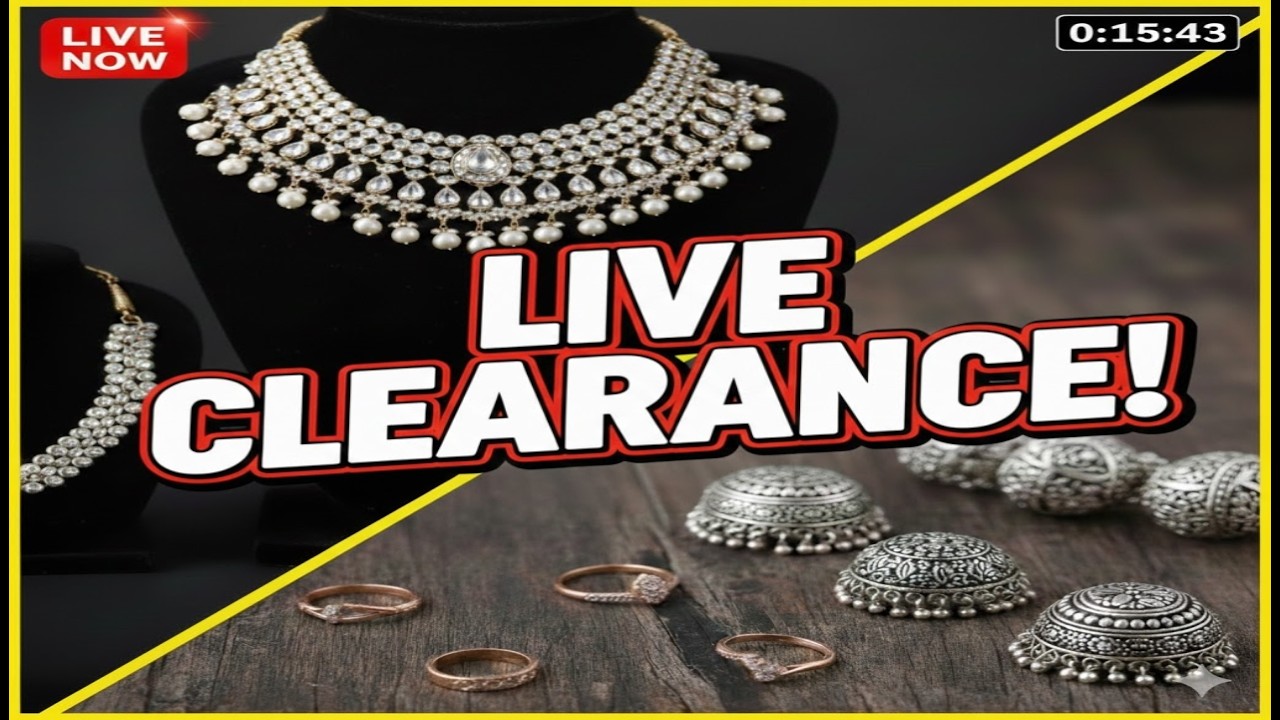 🛑 Artificial Jewelry CLEARANCE SALE! High quality skin-friendly affordable luxury.