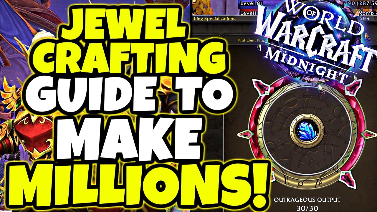 Заработайте МИЛЛИОНЫ золота с помощью ювелирного дела в Midnight WoW &mdash; вот моя экипировка | Midni...