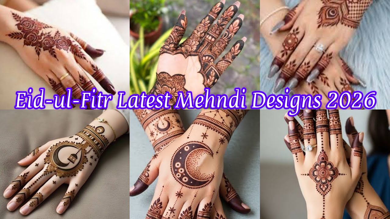 Eid-ul-Fitr Latest Mehndi Designs 2026| sobia’s world 